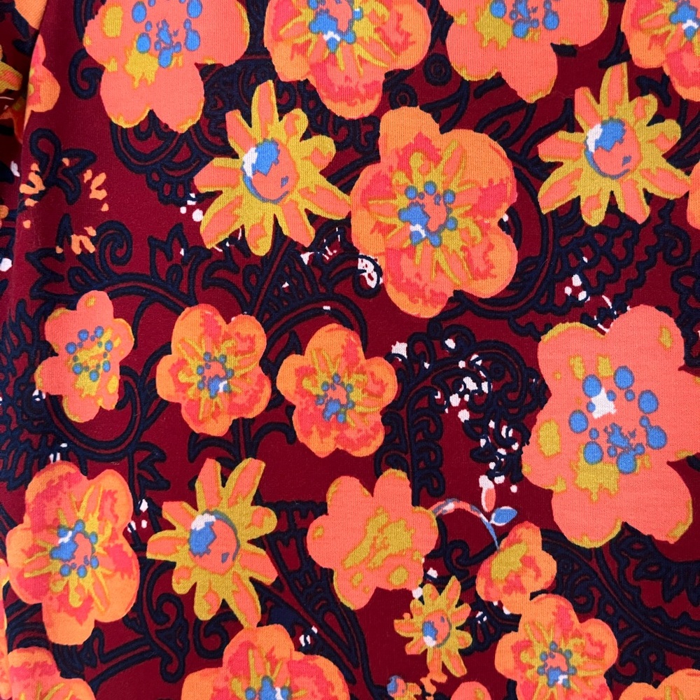 LuLaRoe Floral Maxi Dress - Multicolor